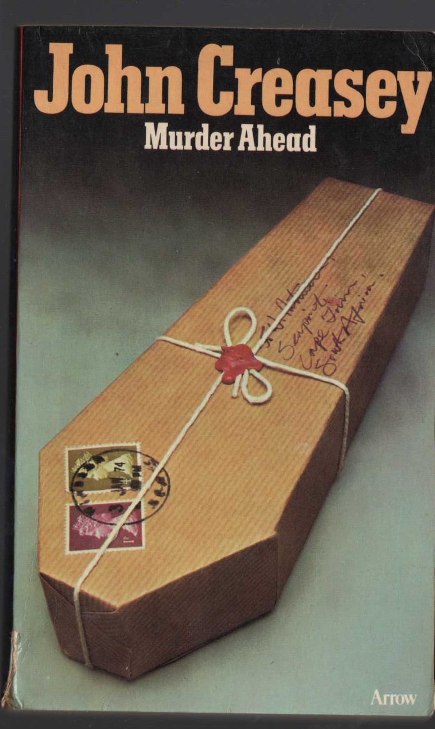 John Creasey  MURDER AHEAD front book cover image