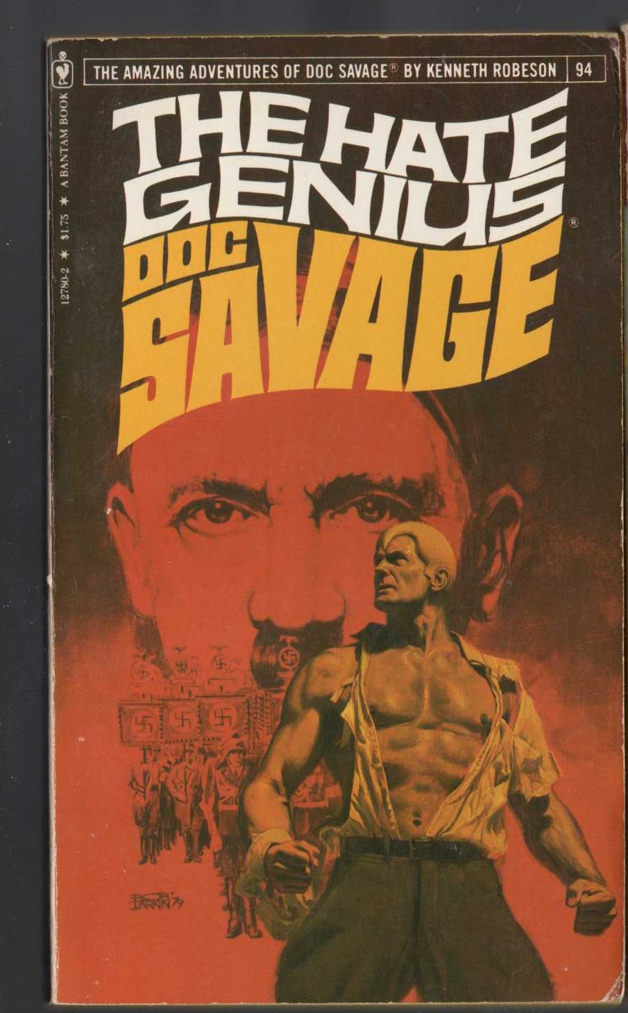 Kenneth Robeson  DOC SAVAGE: THE HATE GENIUS front book cover image