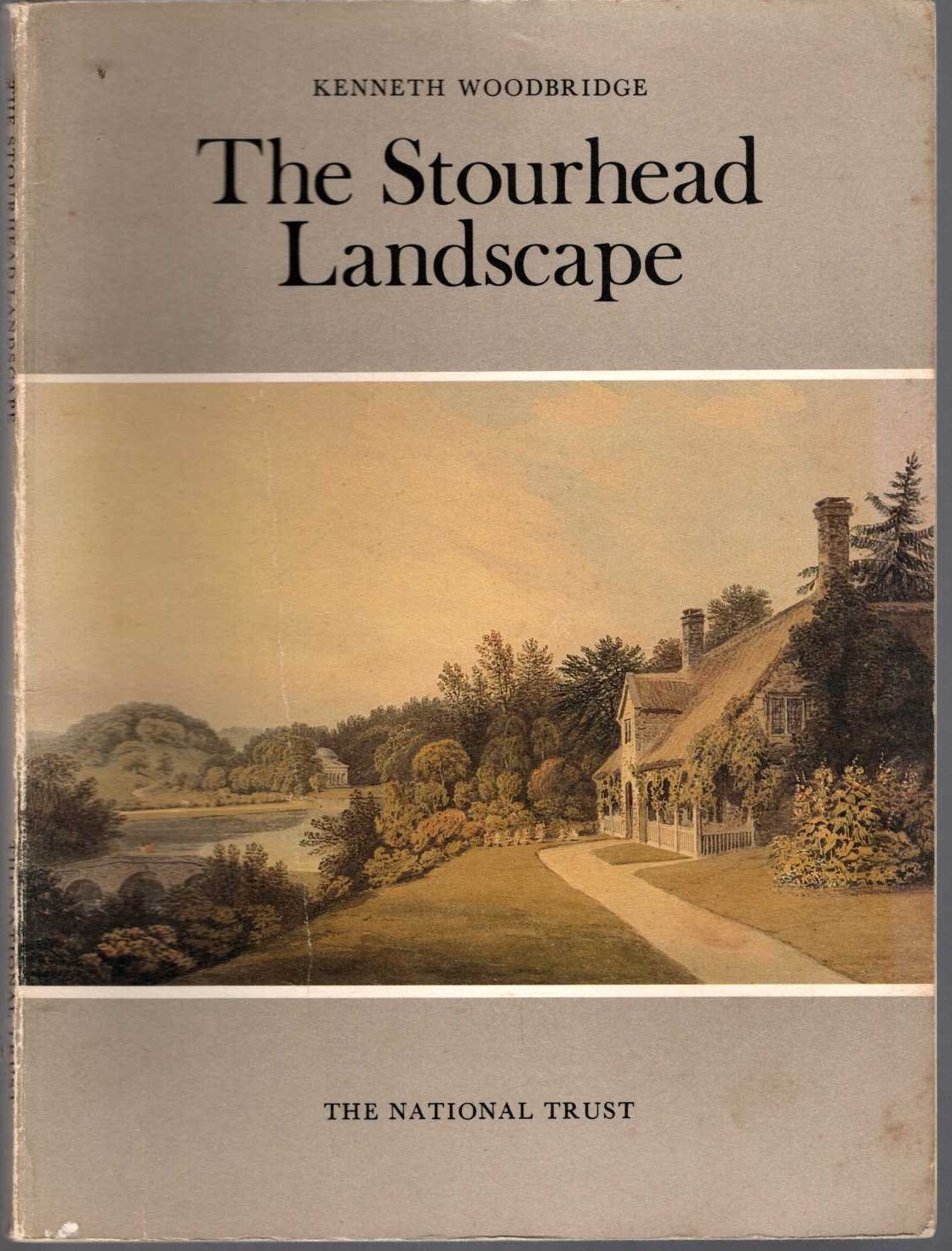 \ THE STOURHEAD LANDSCAPE by Kenneth Woodbridge front book cover image