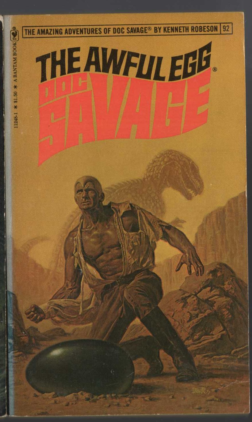Kenneth Robeson  DOC SAVAGE: THE AWFUL EGG front book cover image