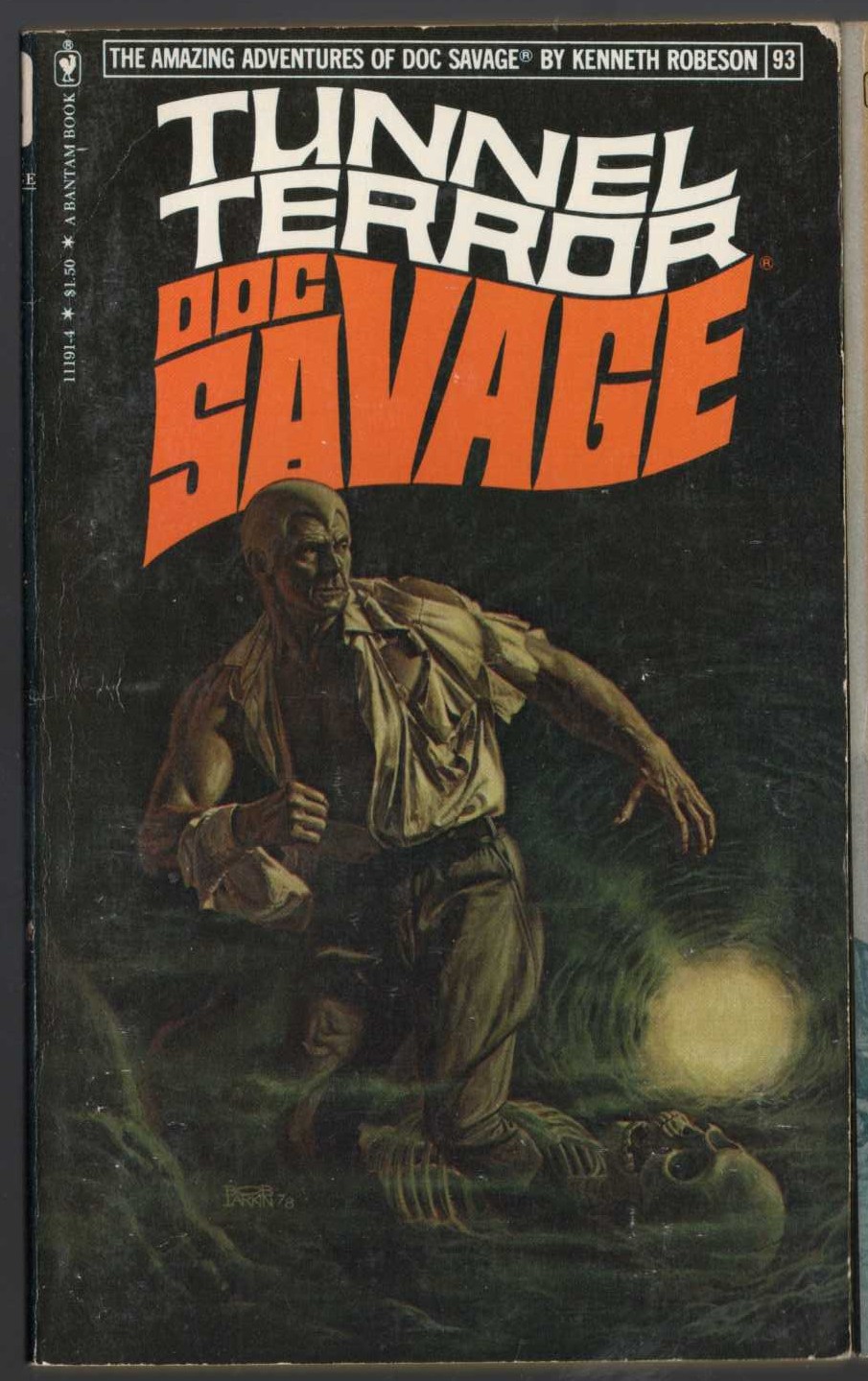 Kenneth Robeson  DOC SAVAGE: TUNNEL TERROR front book cover image