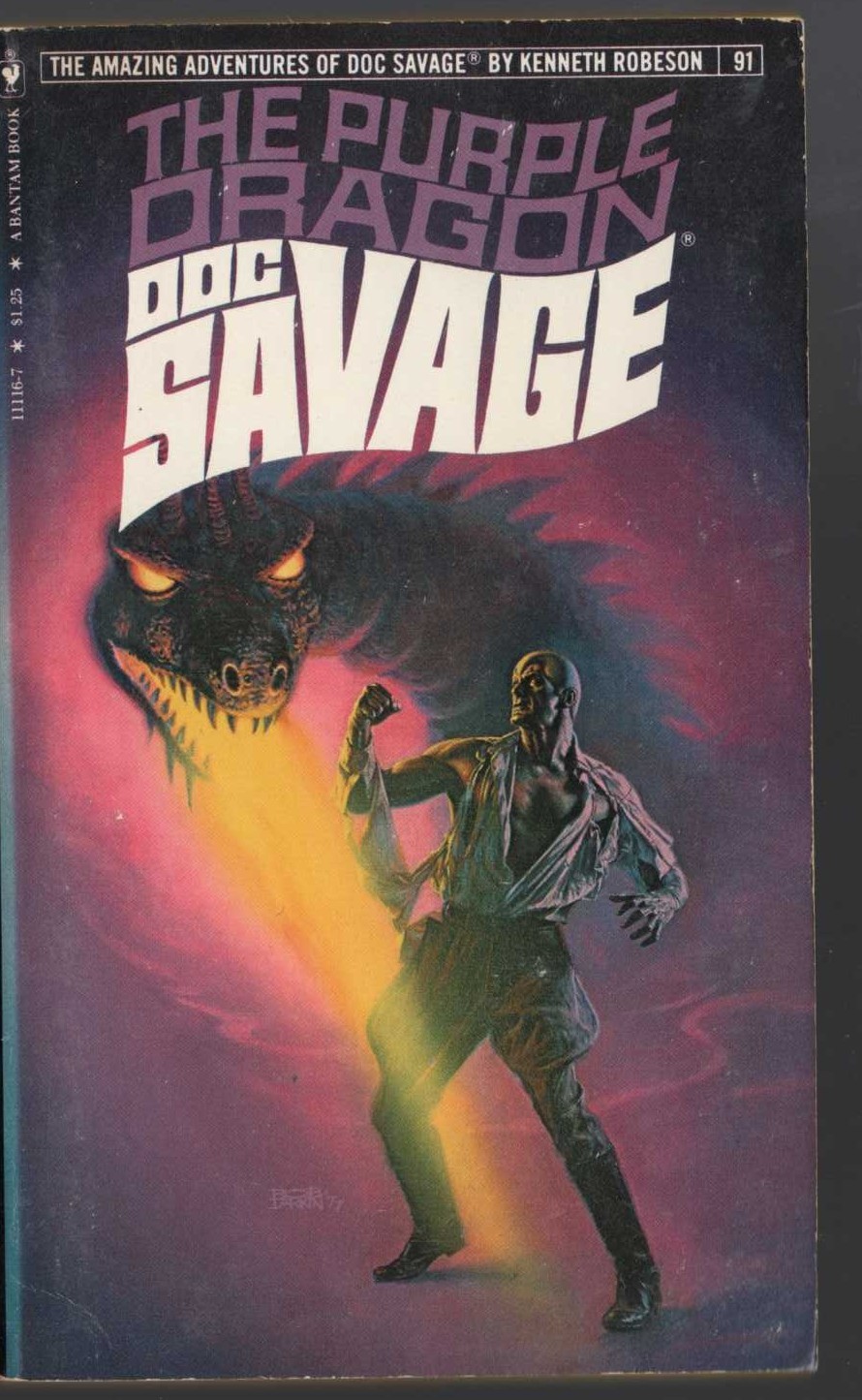 Kenneth Robeson  DOC SAVAGE: THE PURPLE DRAGON front book cover image