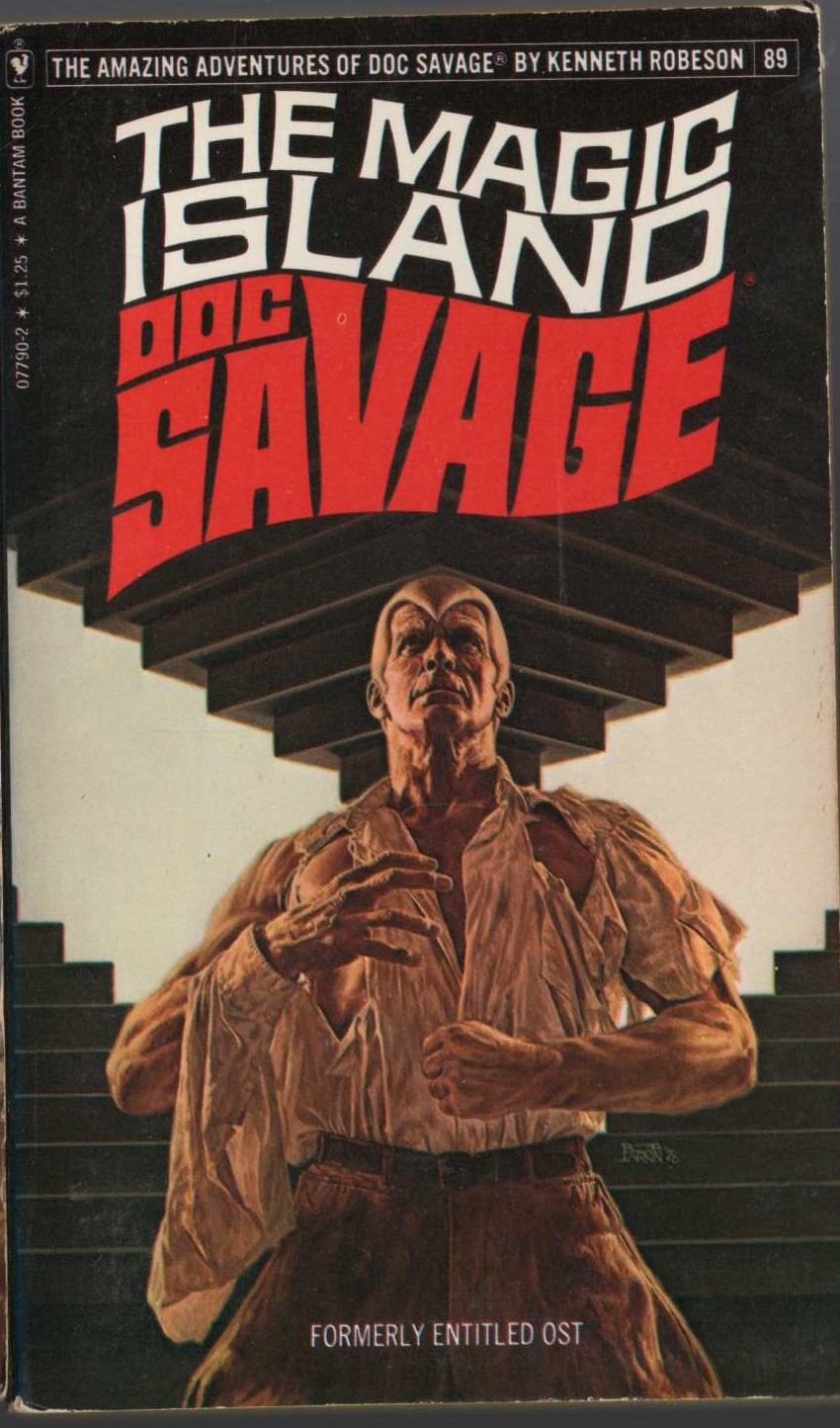 Kenneth Robeson  DOC SAVAGE: THE MAGIC ISLAND front book cover image