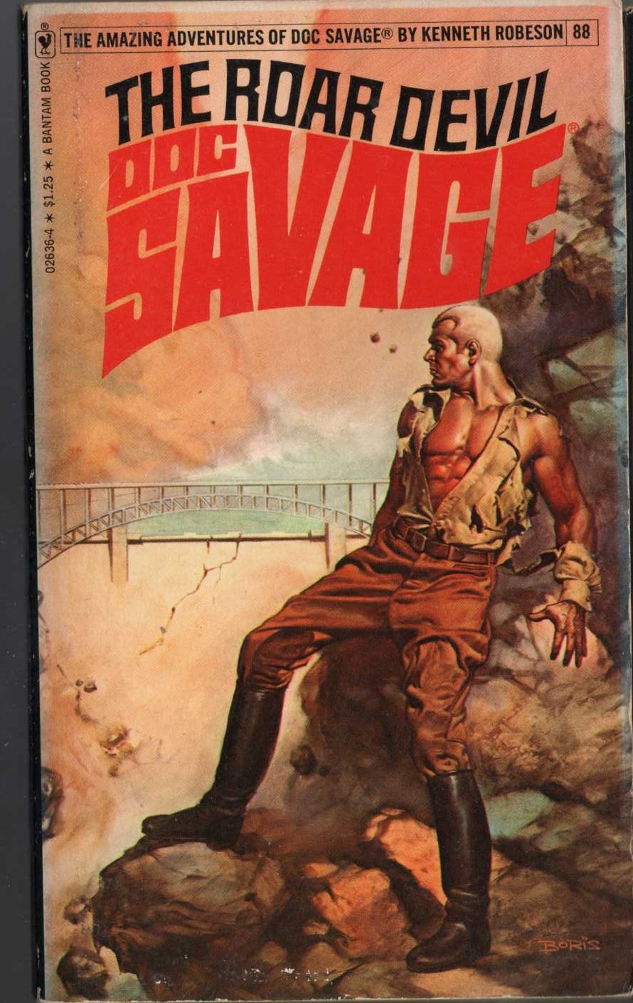 Kenneth Robeson  DOC SAVAGE: THE ROAR DEVIL front book cover image