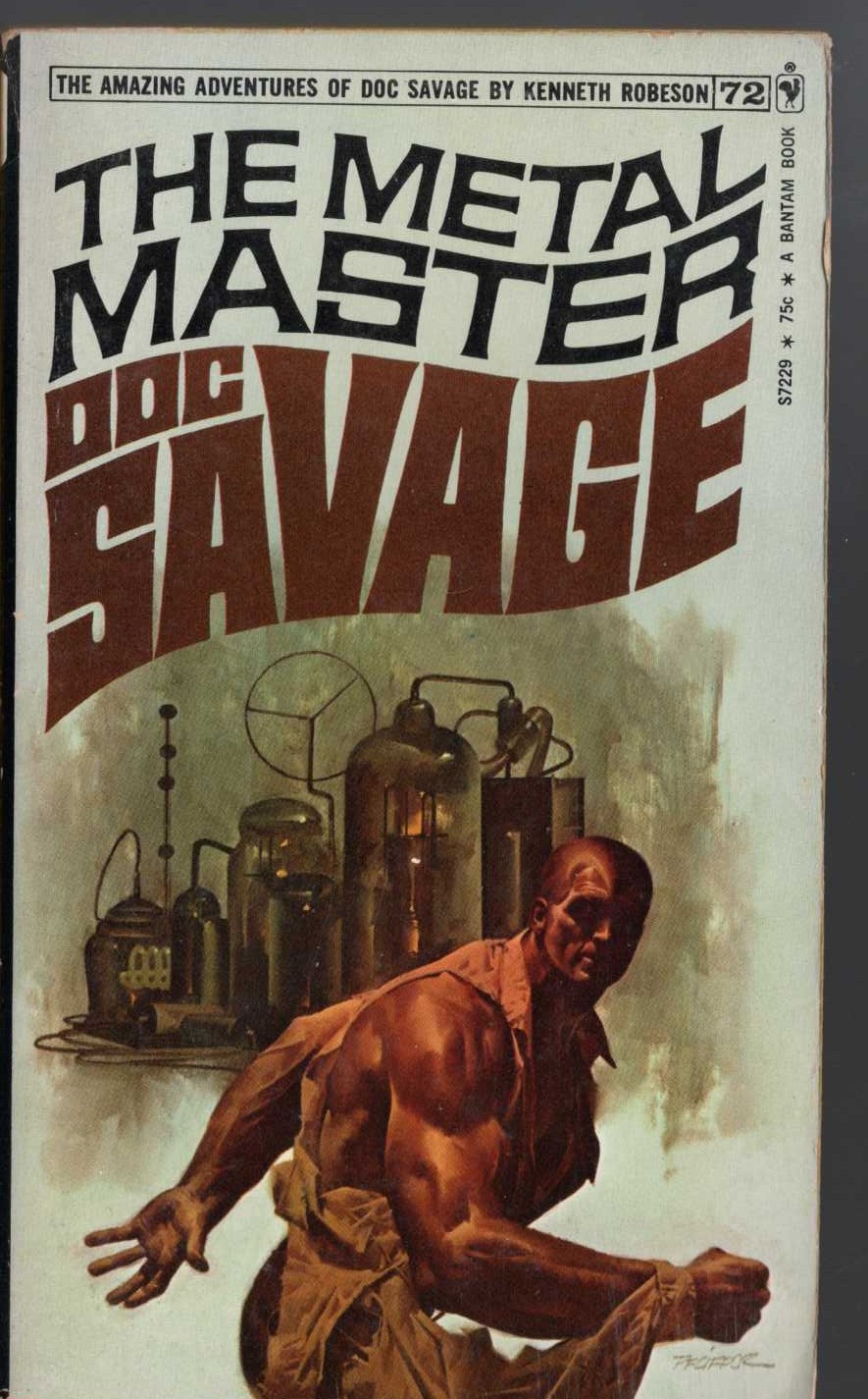Kenneth Robeson  DOC SAVAGE: THE METAL MASTER front book cover image