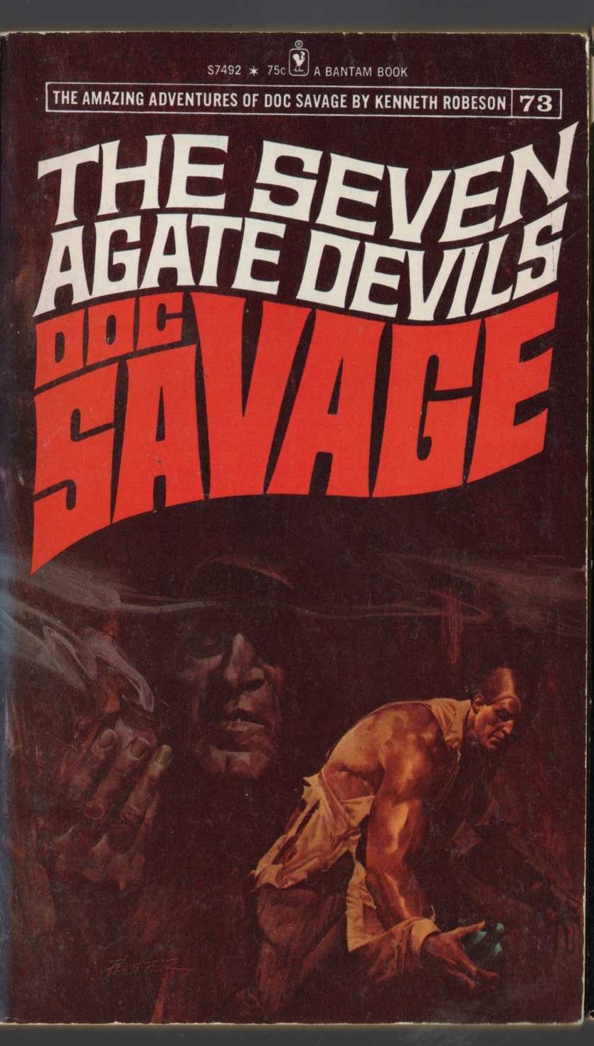 Kenneth Robeson  DOC SAVAGE: THE SEVEN AGATE DEVILS front book cover image