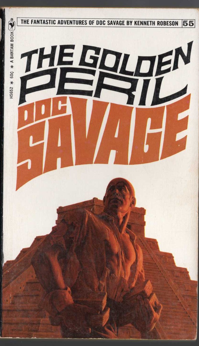 Kenneth Robeson  DOC SAVAGE: THE GOLDEN PERIL front book cover image