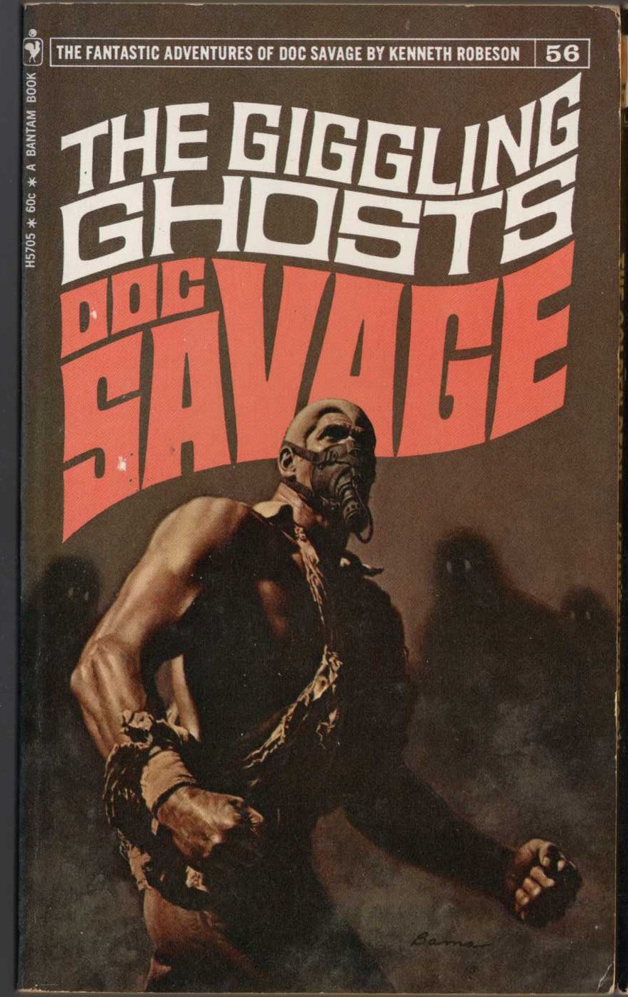 Kenneth Robeson  DOC SAVAGE: THE GIGGLING GHOSTS front book cover image