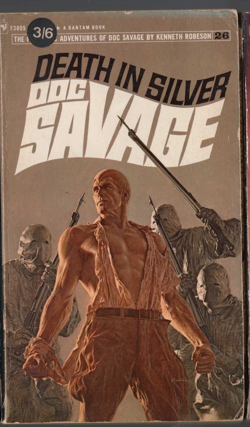 Kenneth Robeson  DOC SAVAGE: DEATH IN SILVER front book cover image