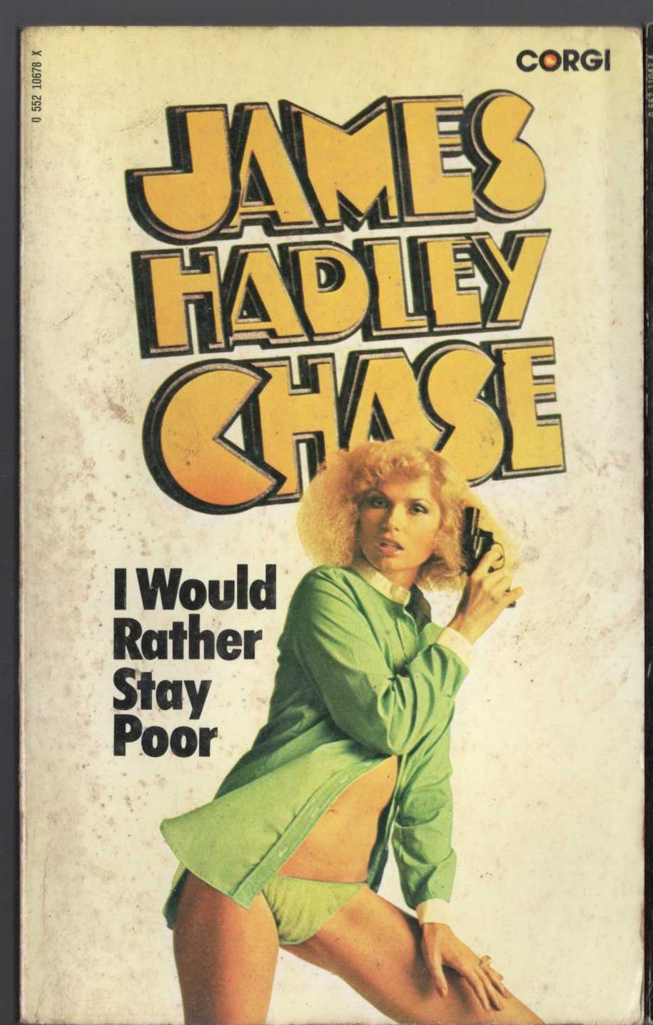 James Hadley Chase  I-WOULD RATHER STAY POOR front book cover image