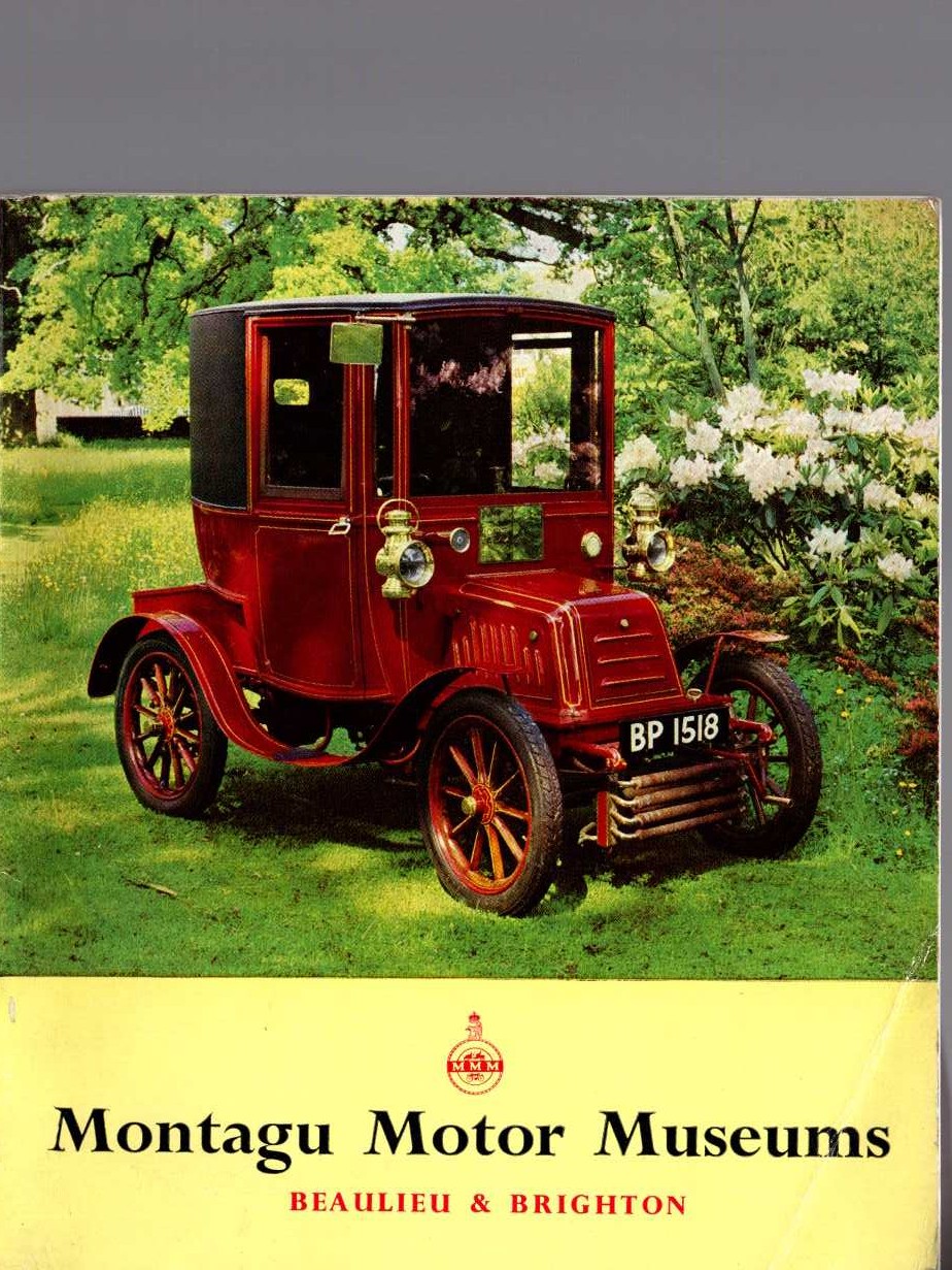 MONTAGU MOTOR MUSEUMS. Beaulieu & Brighton 1967-8 Anonymous front book cover image