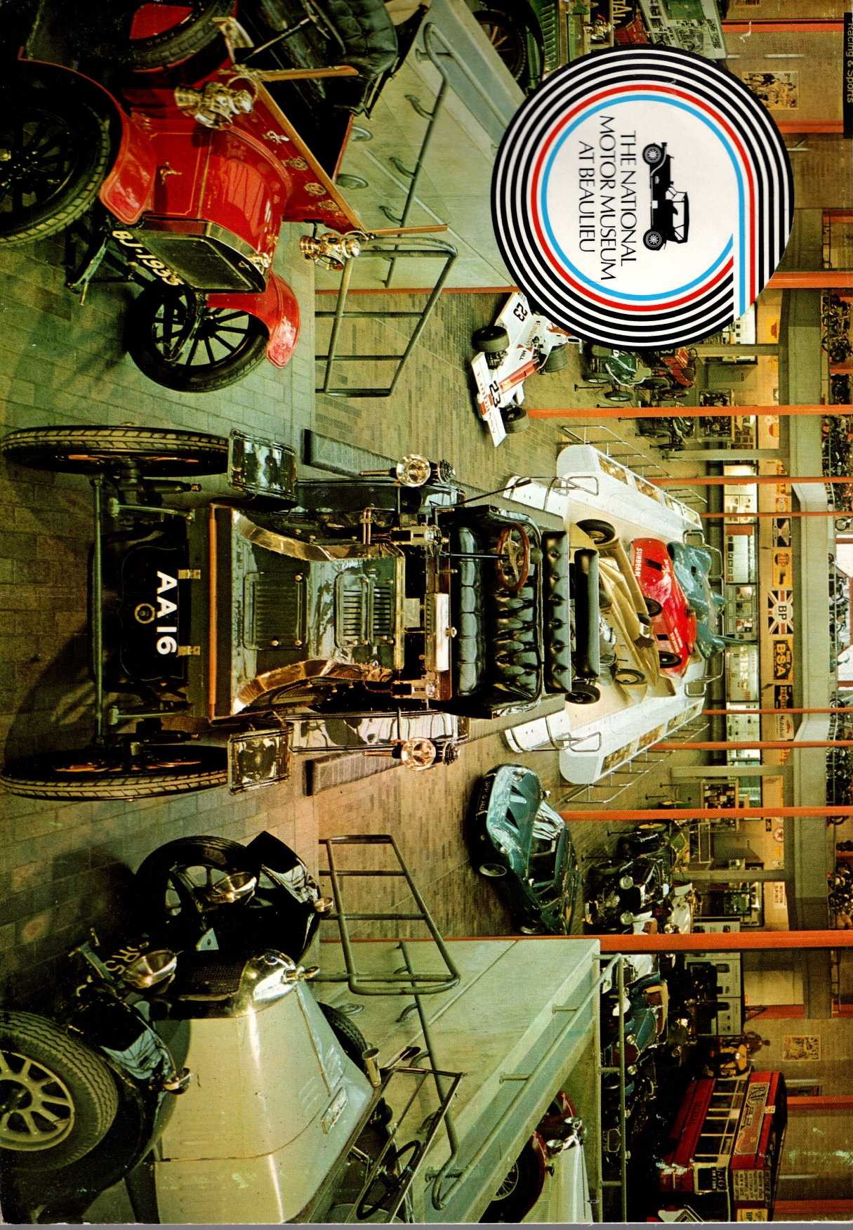 The NATIONAL MOTOR MUSEUM AT BEAULIEU Anonymous front book cover image