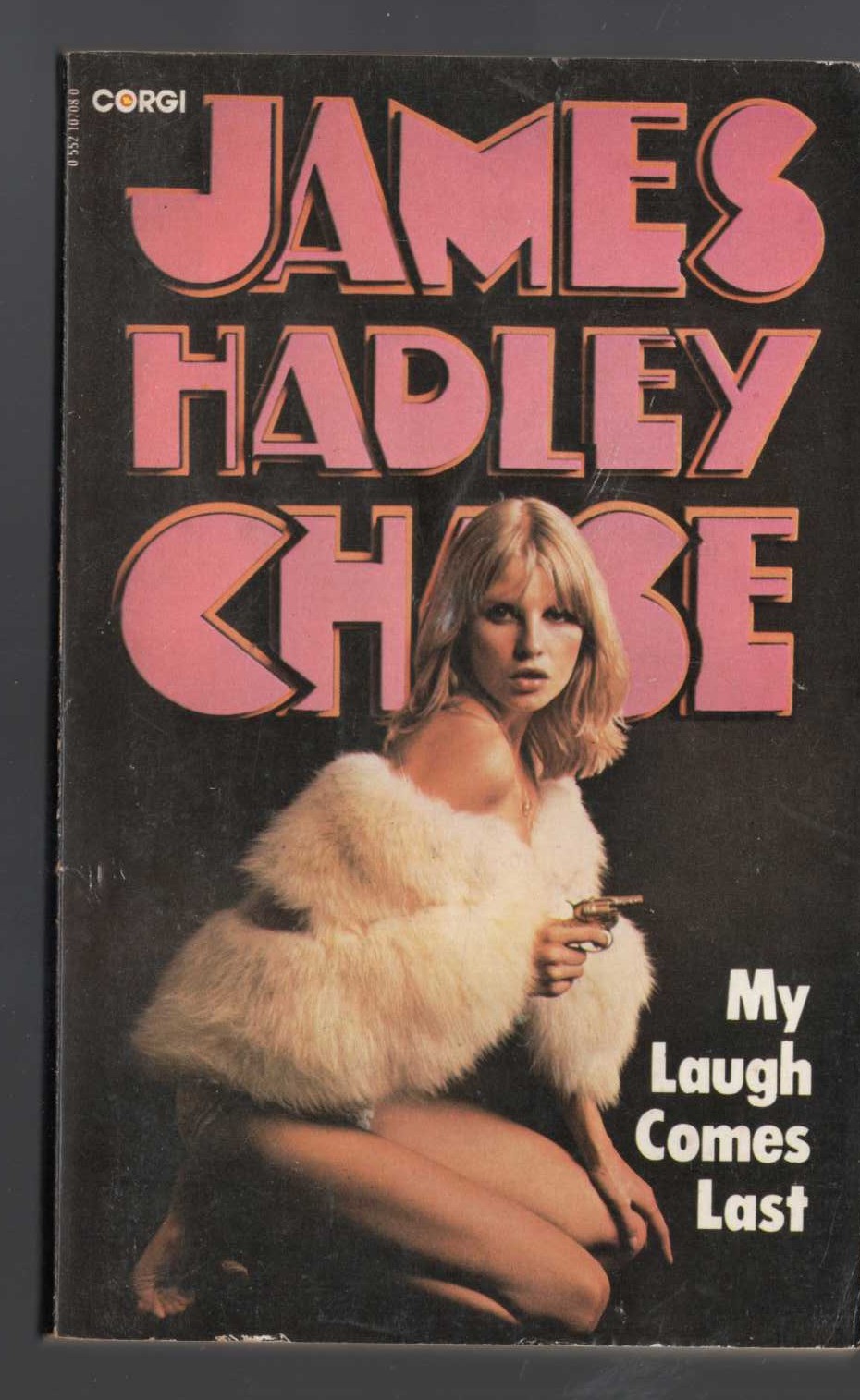James Hadley Chase  MY LAUGH COMES LAST front book cover image
