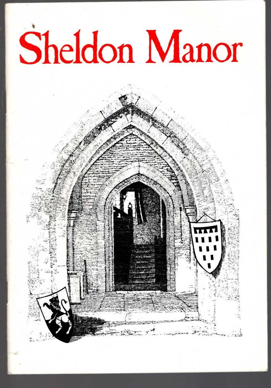 \ SHELDON MANOR by Anonymous front book cover image