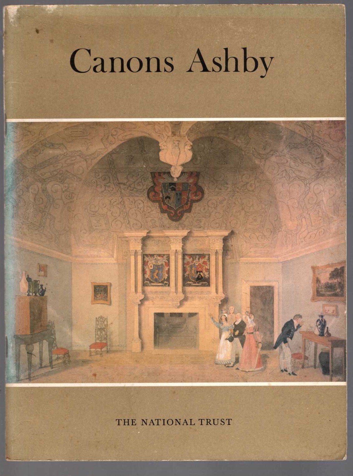 
\ CANONS ASHBY by The National Trust front book cover image