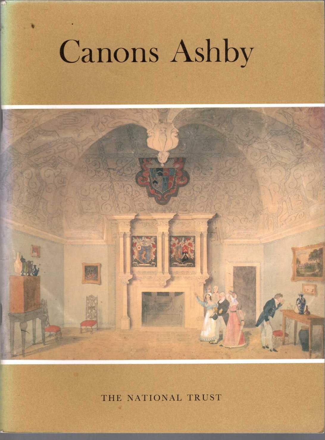 \ CANONS ASHBY by The National Trust front book cover image