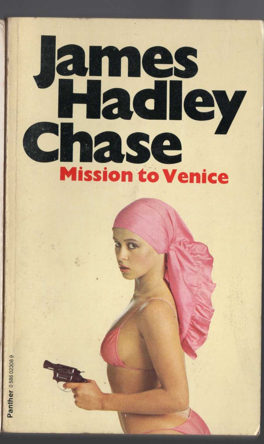 James Hadley Chase  MISSION TO VENICE front book cover image