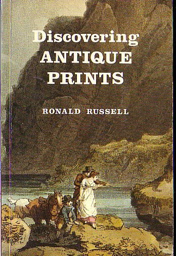 \ DISCOVERING ANTIQUE PRINTS by Ronald Russell front book cover image