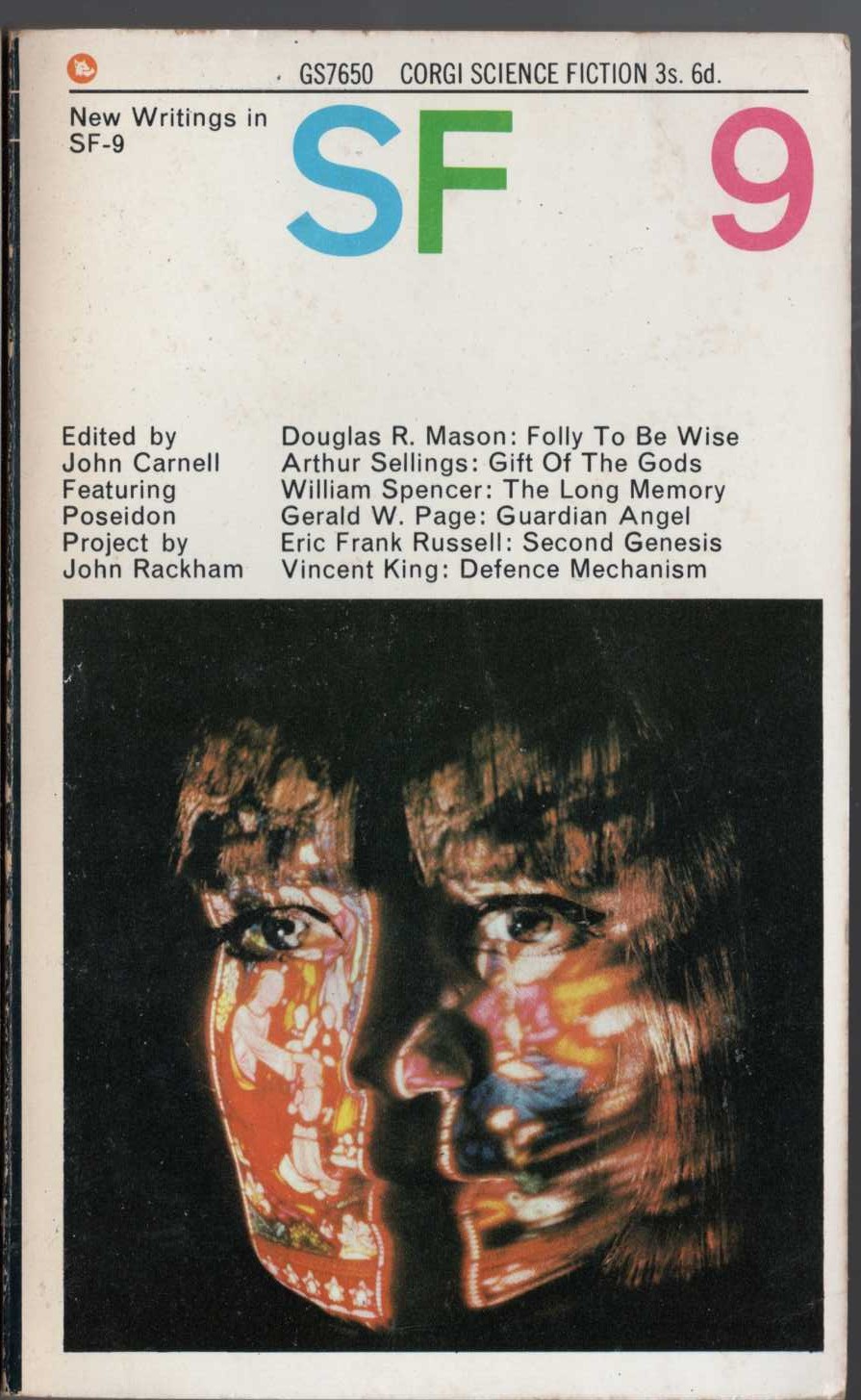 John Carnell (edits) NEW WRITINGS IN SF-9 front book cover image