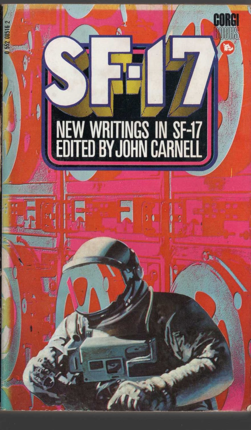 John Carnell (edits) NEW WRITINGS IN SF-17 front book cover image
