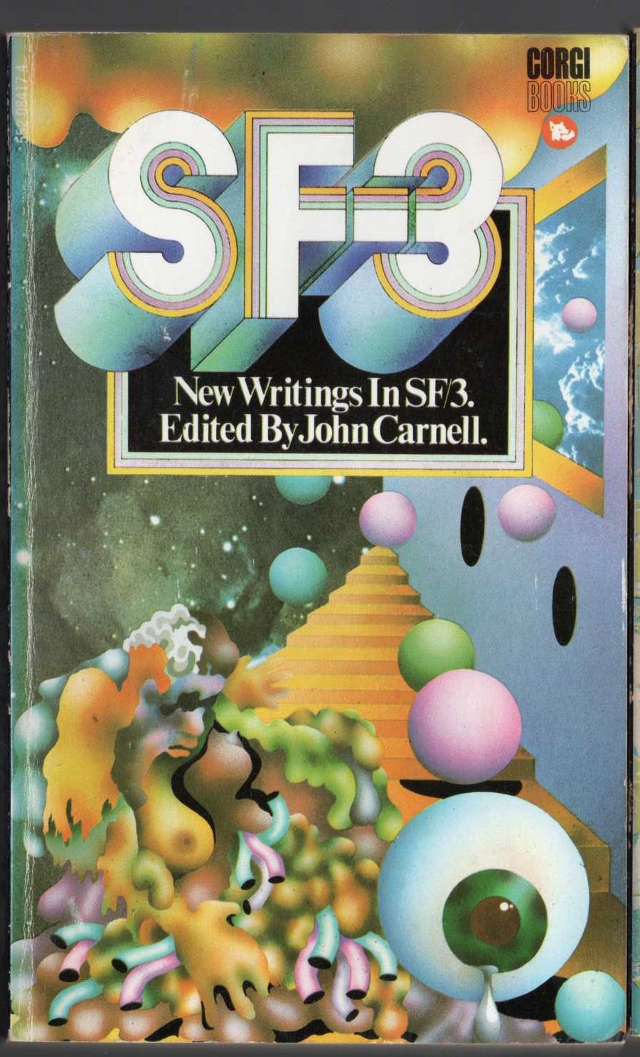 John Carnell (edits) NEW WRITINGS IN SF-3 front book cover image