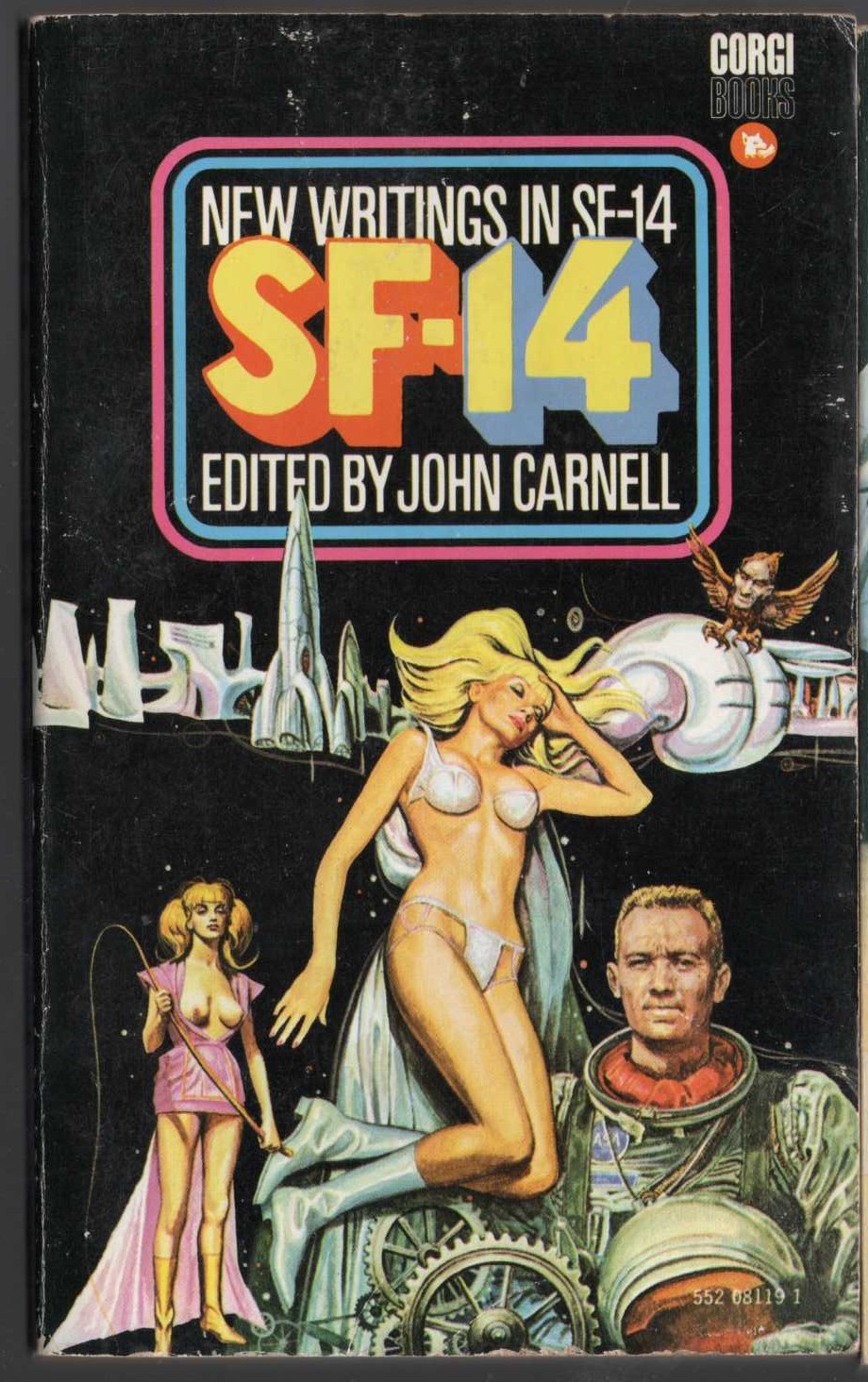 John Carnell (edits) NEW WRITINGS IN SF-14 front book cover image
