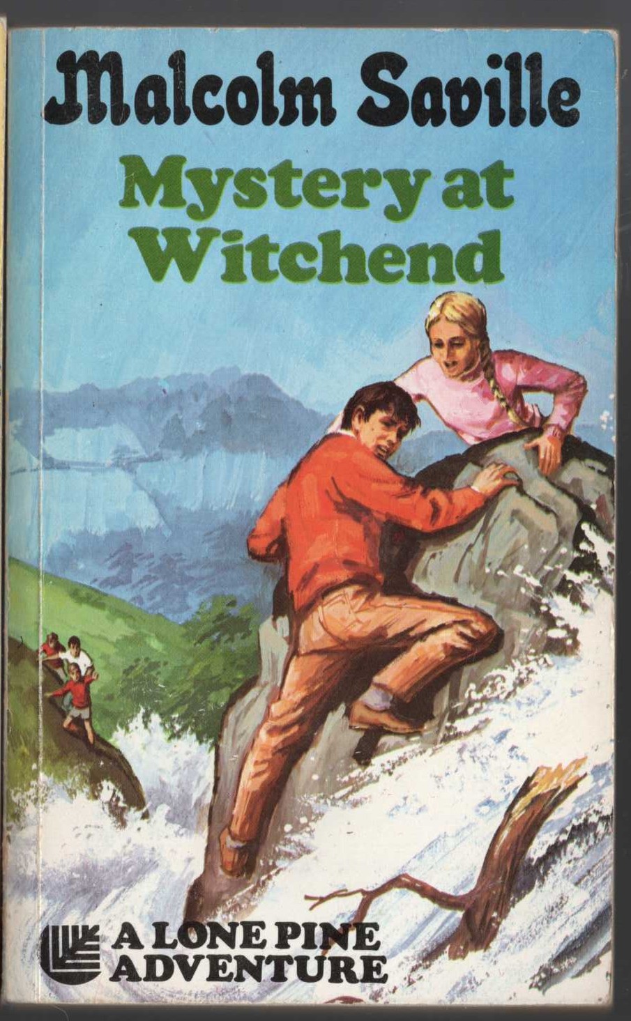 Malcolm Saville  MYSTERY AT WITCHEND front book cover image