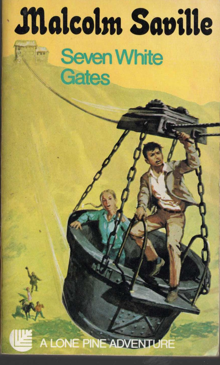 Malcolm Saville  SEVEN WHITE GATES front book cover image