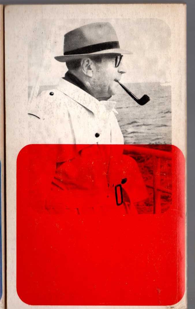 Georges Simenon  MAIGRET ET LA JEUNE MORTE magnified rear book cover image