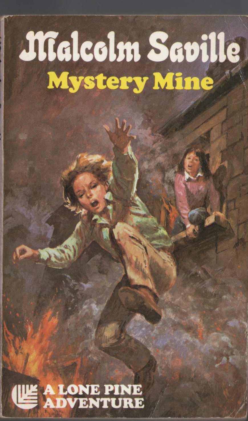 Malcolm Saville  MYSTERY MINE front book cover image