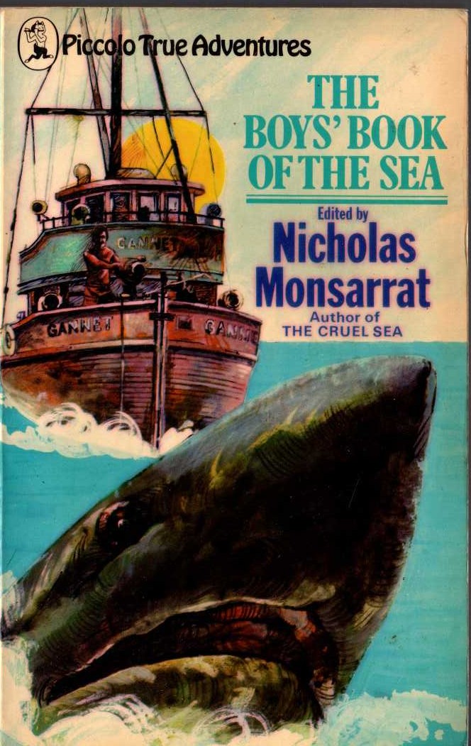 Nicholas Monsarrat (edits) THE BOYS' BOOK OF THE SEA front book cover image
