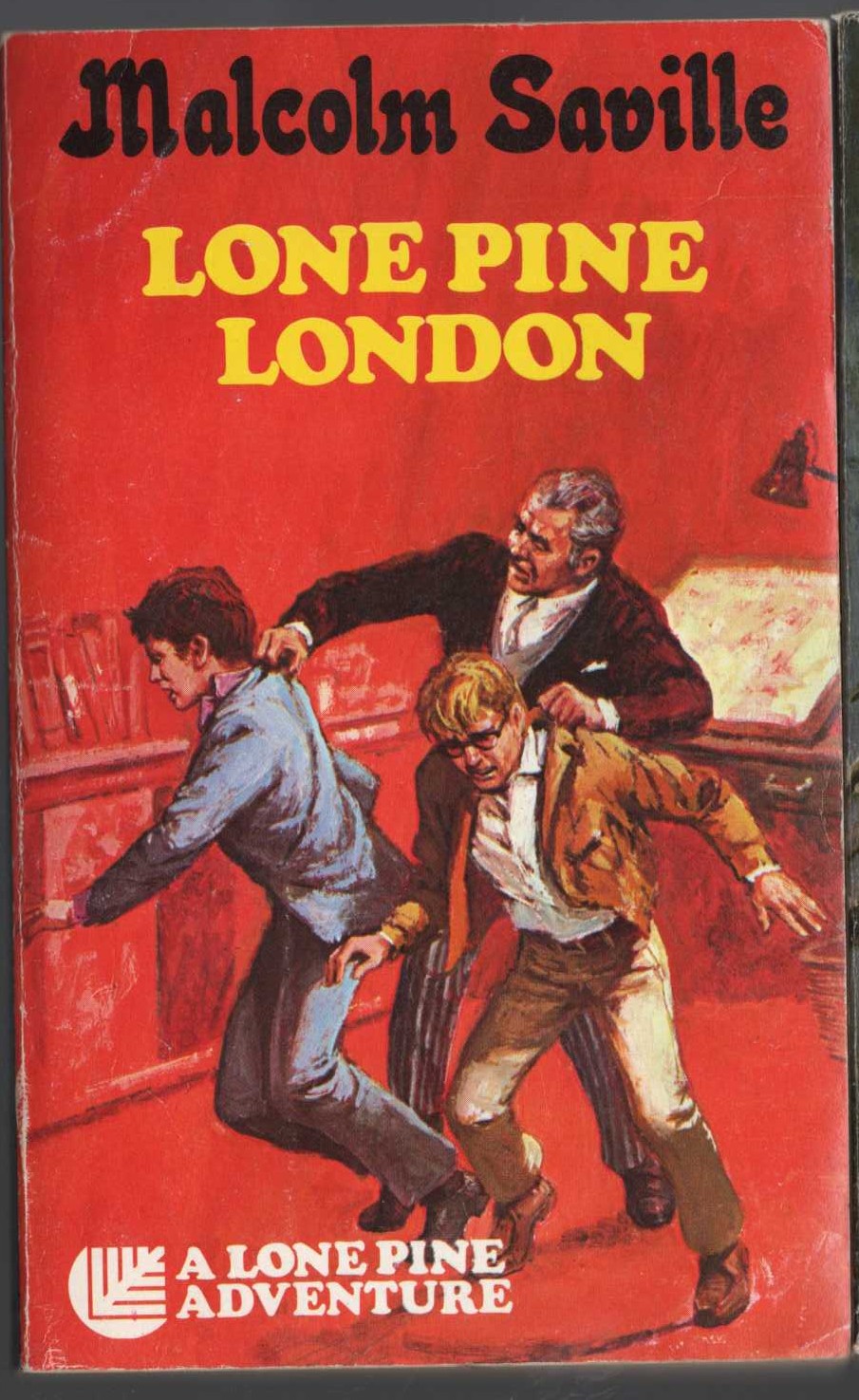 Malcolm Saville  LONE PINE LONDON front book cover image