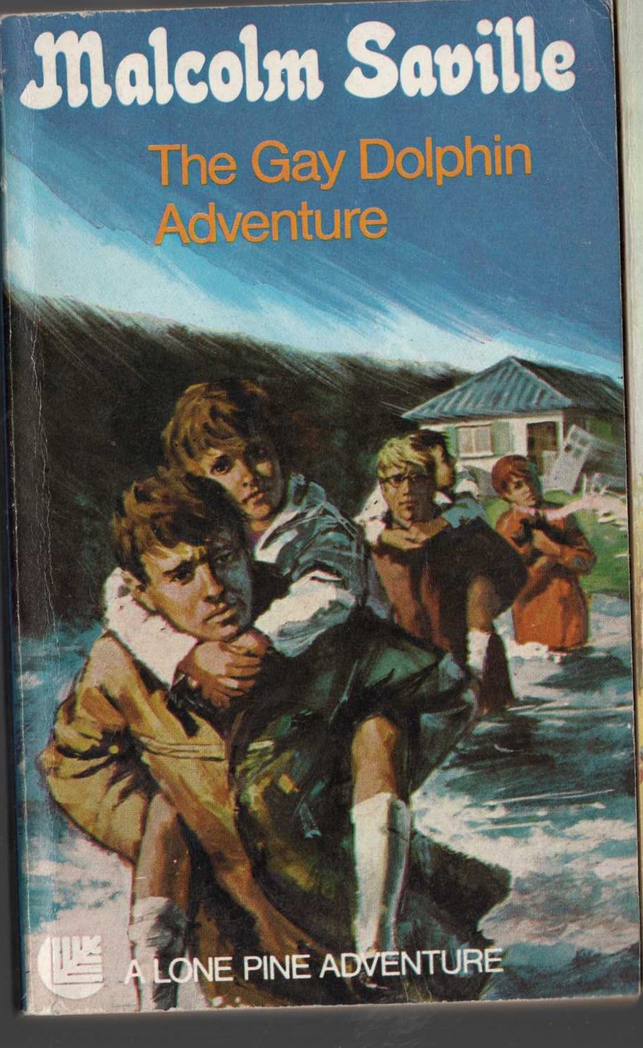 Malcolm Saville  THE GAY DOLPHIN ADVENTURE front book cover image