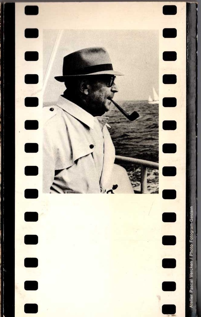Georges Simenon  LA COLERE DE MAIGRET magnified rear book cover image