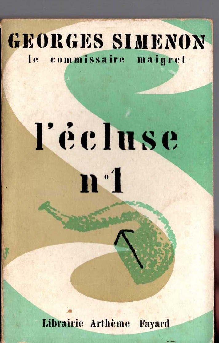 Georges Simenon  L'ECLUSE No.1 (MAIGRET) front book cover image