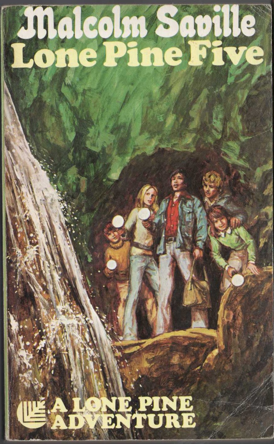 Malcolm Saville  LONE PINE FIVE front book cover image