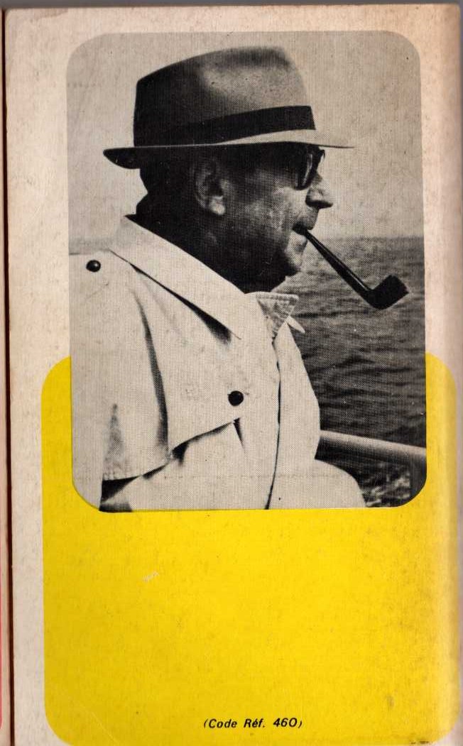 Georges Simenon  LOGNON ET LES GANGSTERS (MAIGRET) magnified rear book cover image