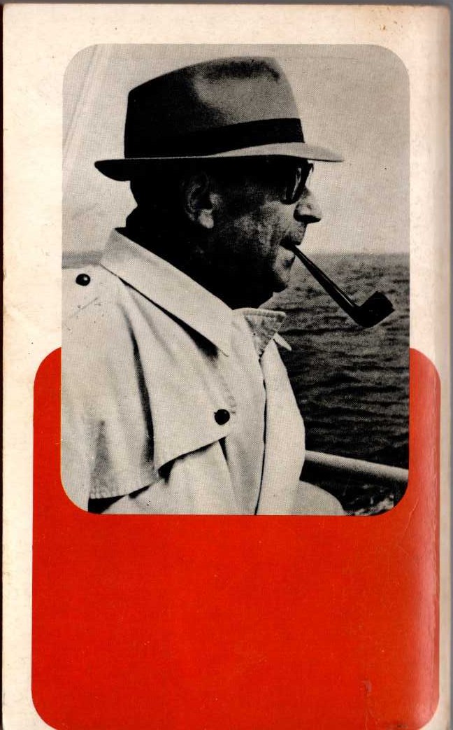 Georges Simenon  MAIGRET ET MONSIEUR CHARLES magnified rear book cover image