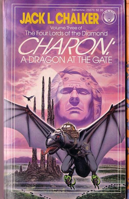 Jack L. Chalker  CHARON: A DRAGON AT THE GATE front book cover image