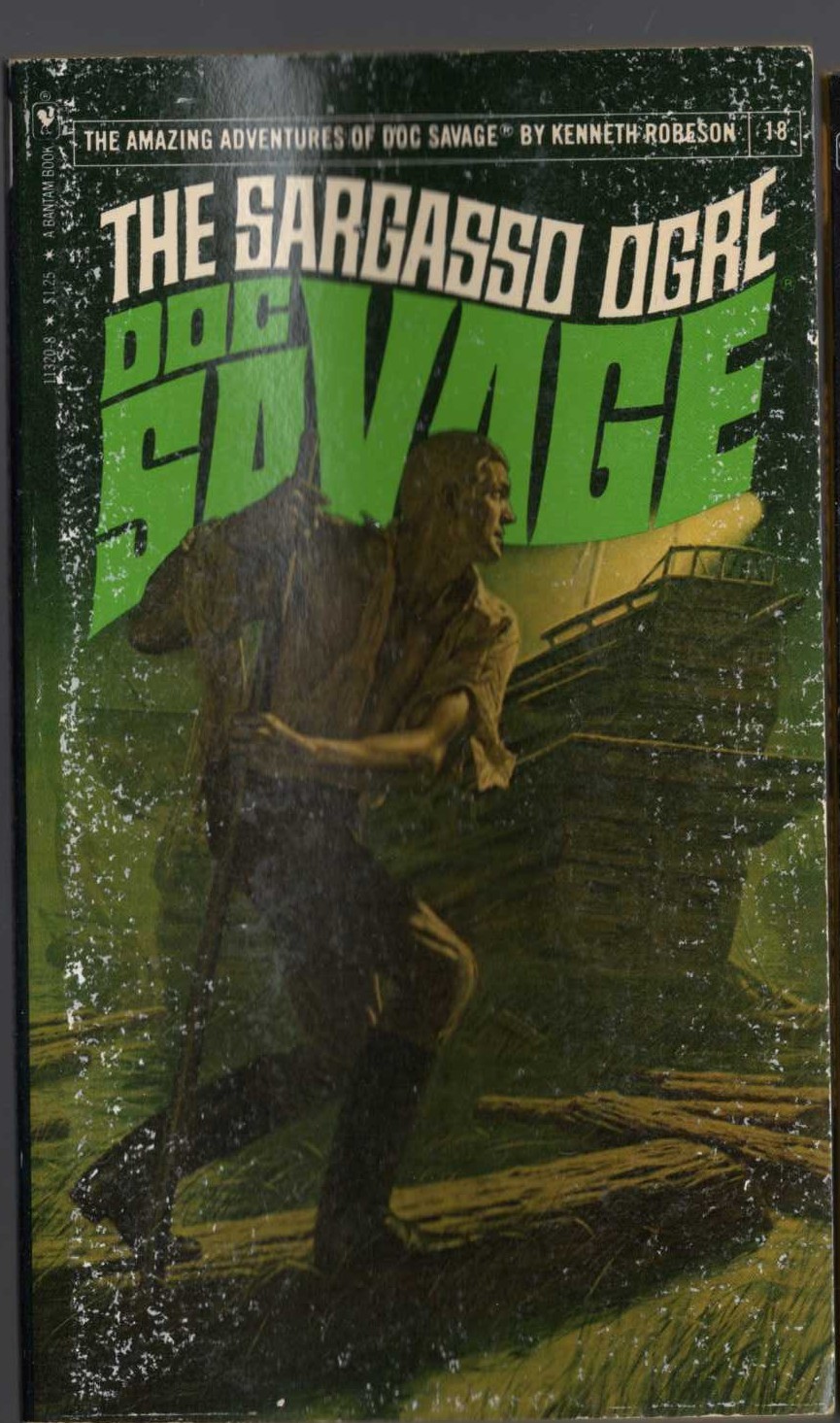 Kenneth Robeson  DOC SAVAGE: THE SARGASSO OGRE front book cover image