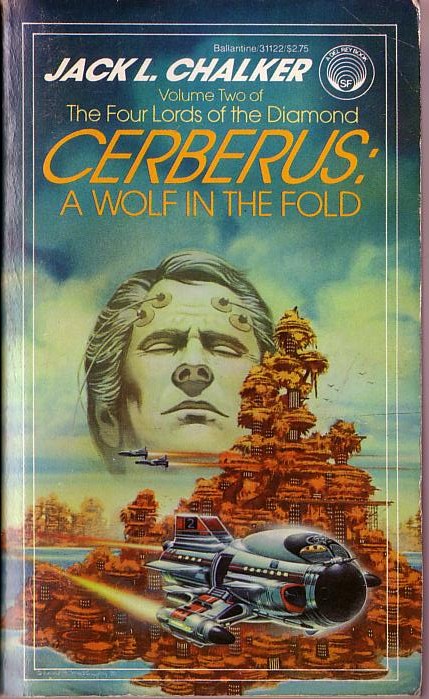 Jack L. Chalker  CERERUS: A WOLF IN THE FOLD front book cover image