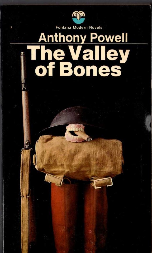 Anthony Powell  THE VALLEY OF BONES front book cover image