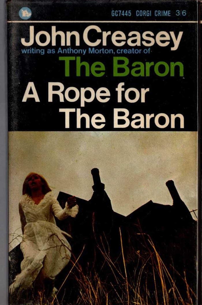 Anthony Morton  A ROPE FOR THE BARON front book cover image