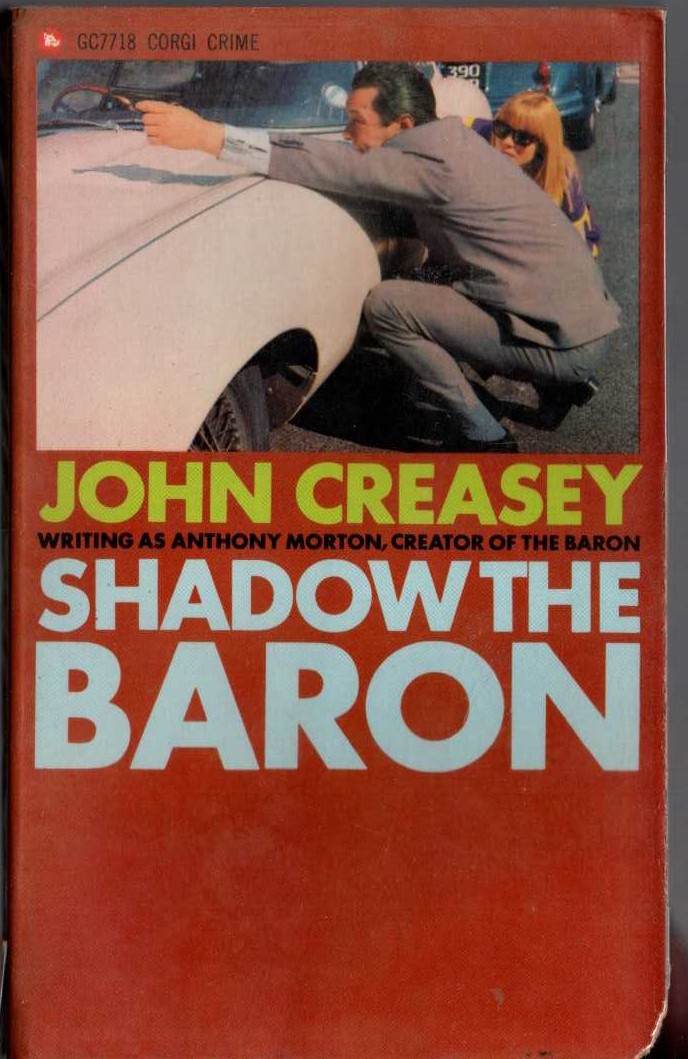 Anthony Morton  SHADOW THE BARON front book cover image
