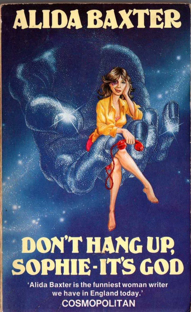 Alida Baxter  DON'T HANG UP, SOPHIE - IT'S GOD front book cover image