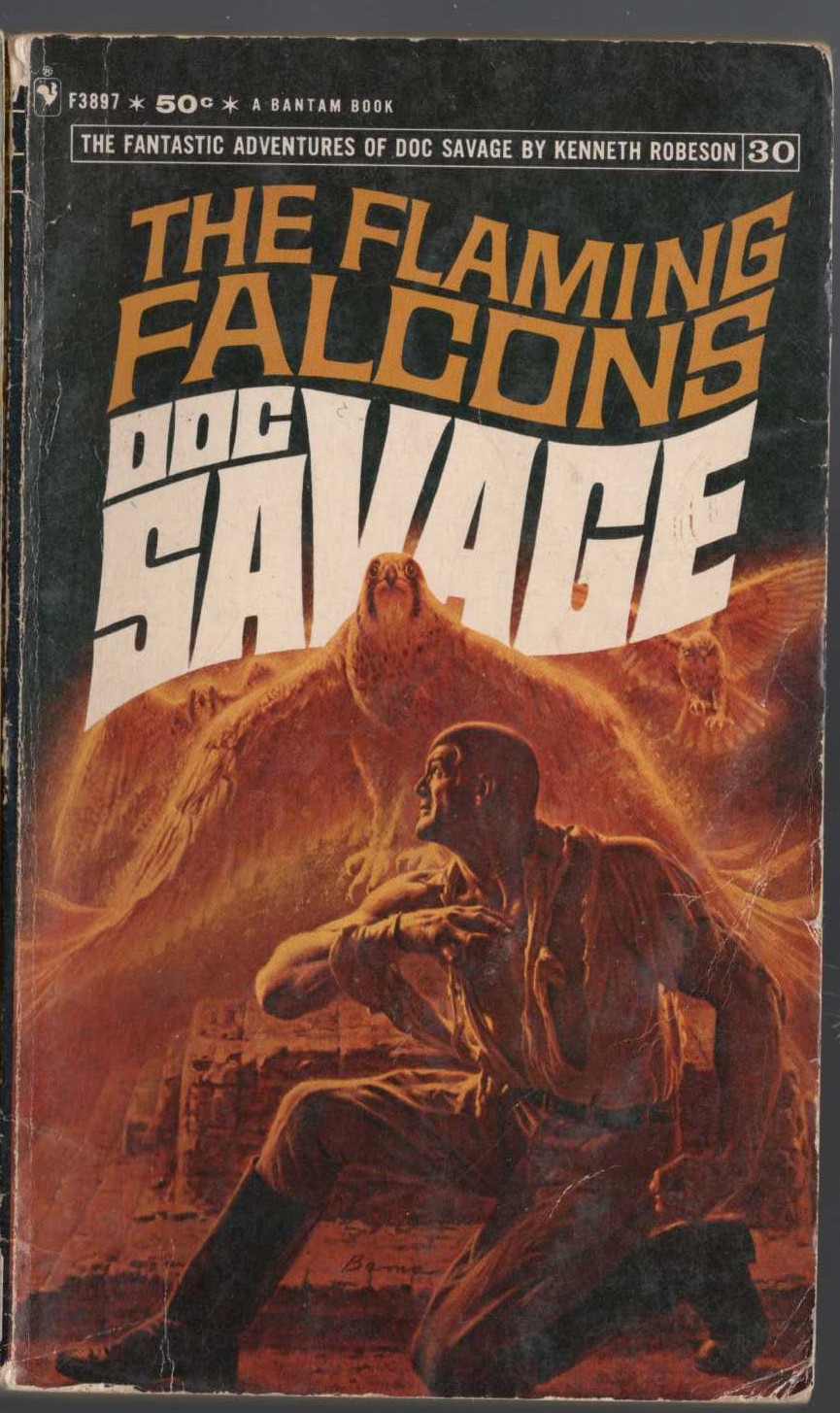 Kenneth Robeson  DOC SAVAGE: THE FLAMING FALCONS front book cover image
