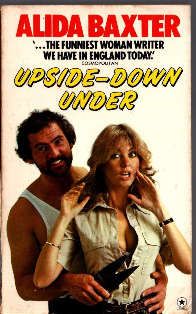 Alida Baxter  UPSIDE-DOWN UNDER front book cover image
