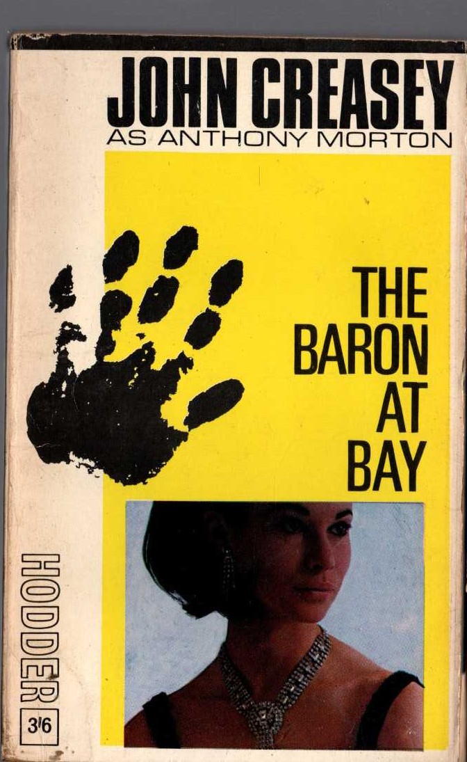 Anthony Morton  THE BARON AT BAY front book cover image