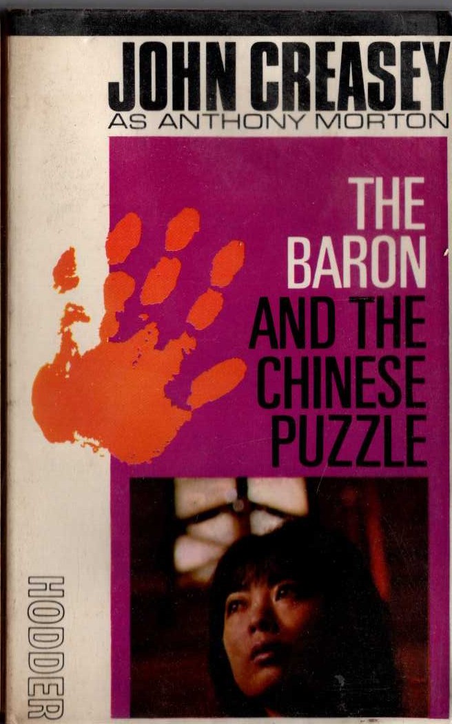 Anthony Morton  THE BARON AND THE CHINESE PUZZLE front book cover image