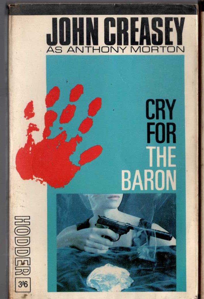 Anthony Morton  CRY FOR THE BARON front book cover image